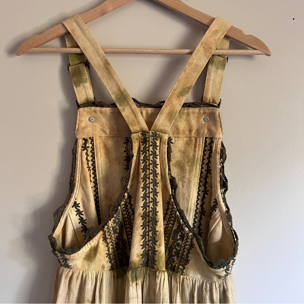 Free People Bali Devon Skirtall in Olive - Picture 7 of 10